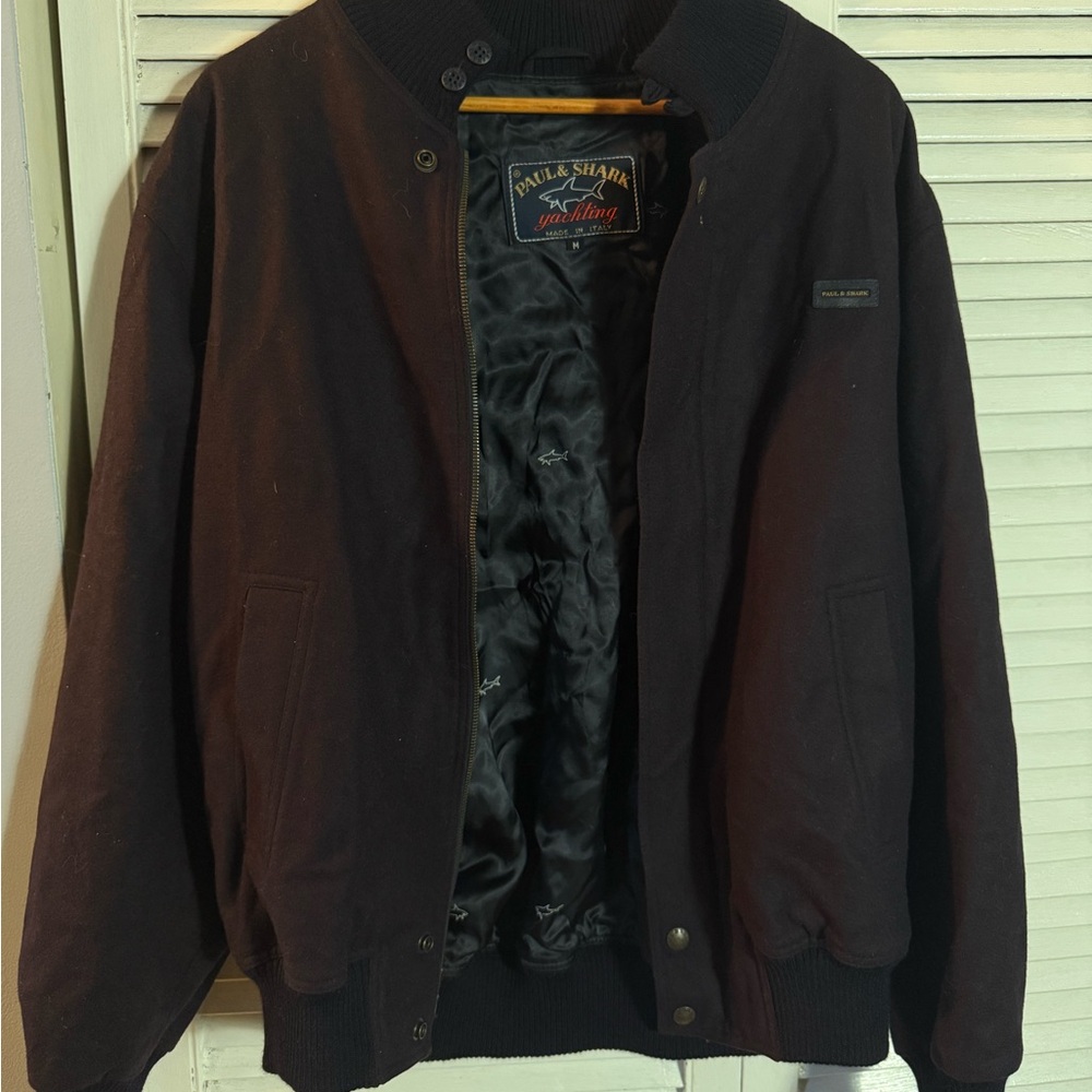 Paul & Shark Men's Dark Navy Bomber Jacket